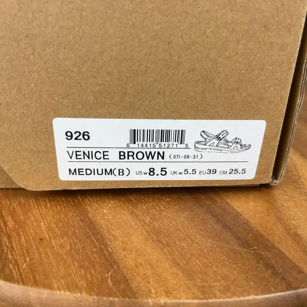 OrthoFeet Venice Sandals Women's 8.5 Medium (B) Shoes